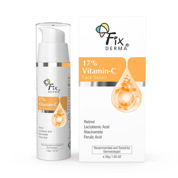 Fixderma 17% Vitamin C Face Serum - 30 GM
