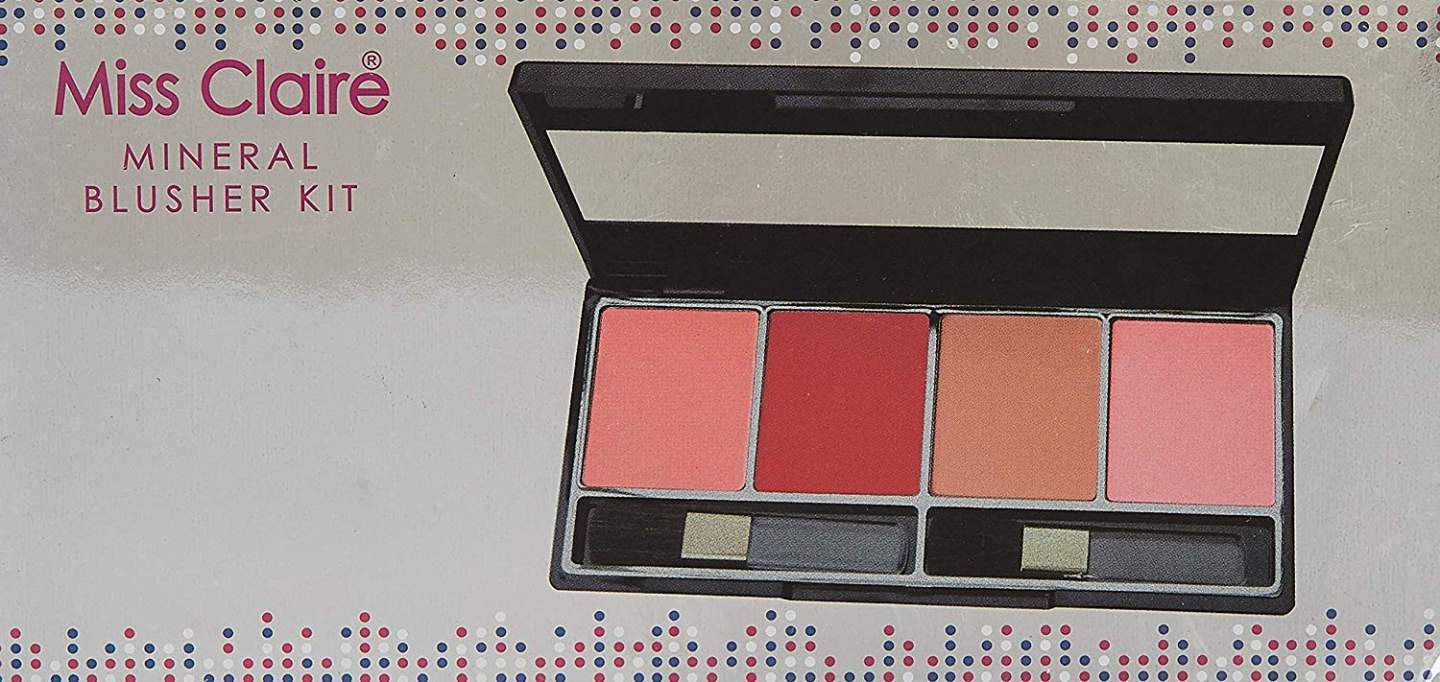 Miss Claire Mineral Blusher Kit 3716-4-6, Multi