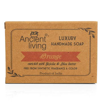 Ancient Living Orange Luxury Handmade Soap - 500 GM