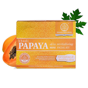 Khadi Natural Papaya Mini Facial Kit - 75 GM