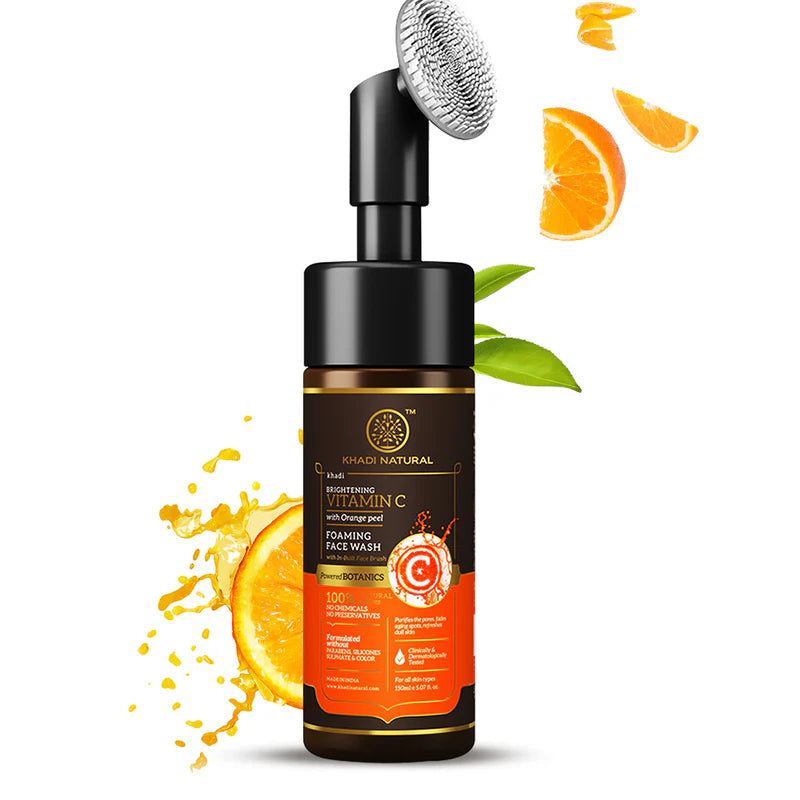 Khadi Natural Vitamin C Foaming Face Wash - 150 ML
