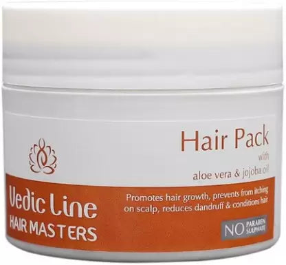 Vedic Line Hair Pack With Aloe Vera & Jojoba Oil - 200 ML