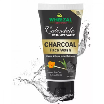 Wheezal Activated Charcoal Facewash - 100 ML