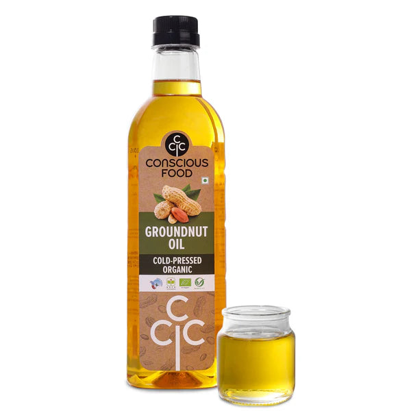 Conscious Food Groundnut Oil - 1 L