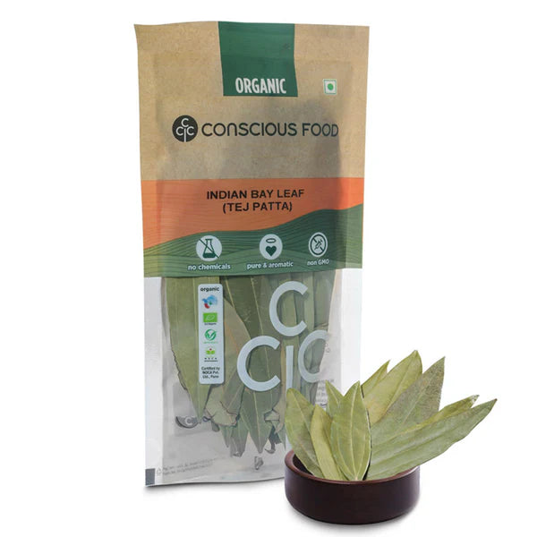 Conscious Food Indian Bay Leaf - 10 GM