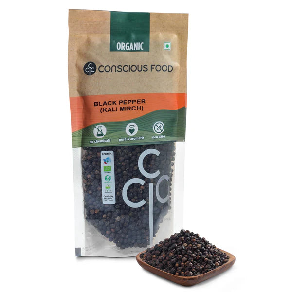 Conscious Food Black Pepper - 100 GM