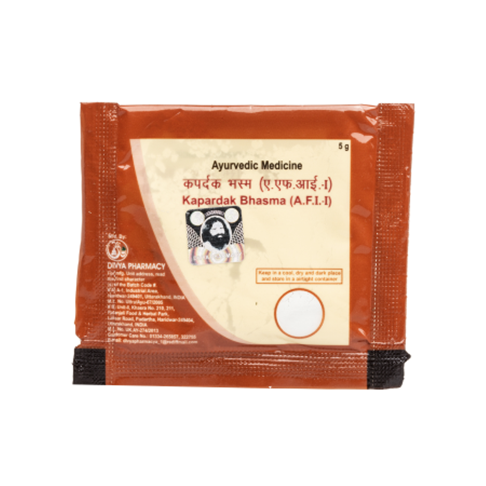 Patanjali Kapardak Bhasma 5Gm