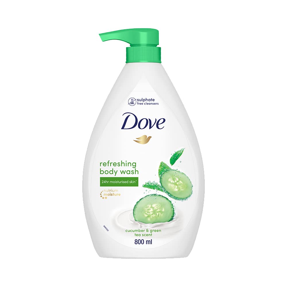 Dove Refreshing Body Wash with Cucumber & Green Tea Scent