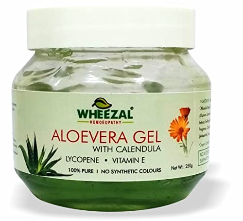 Wheezal Aloevera Gel With Calendula - 250 GM