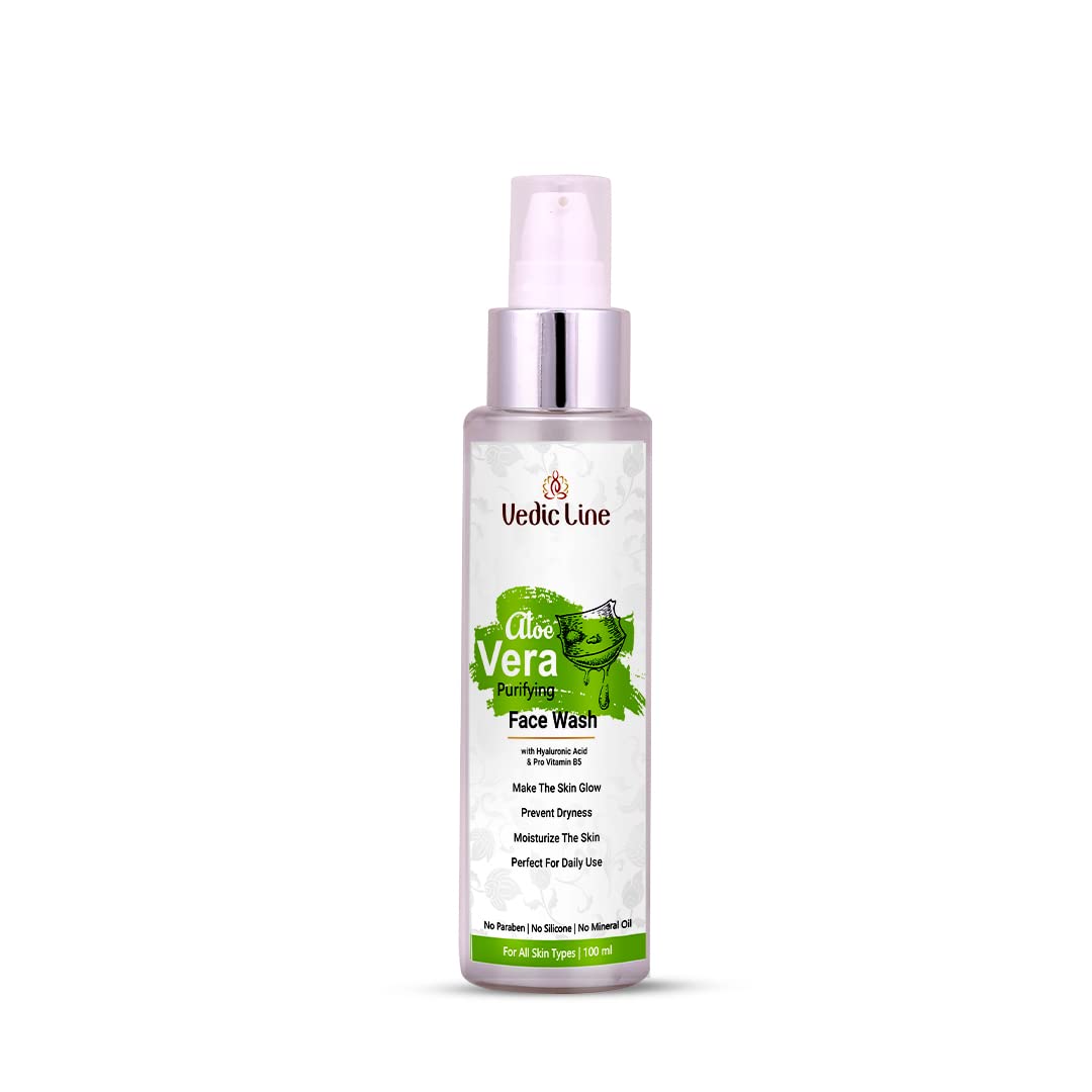 Vedic Line Aloe Vera Purifying Face Wash - 100 ML