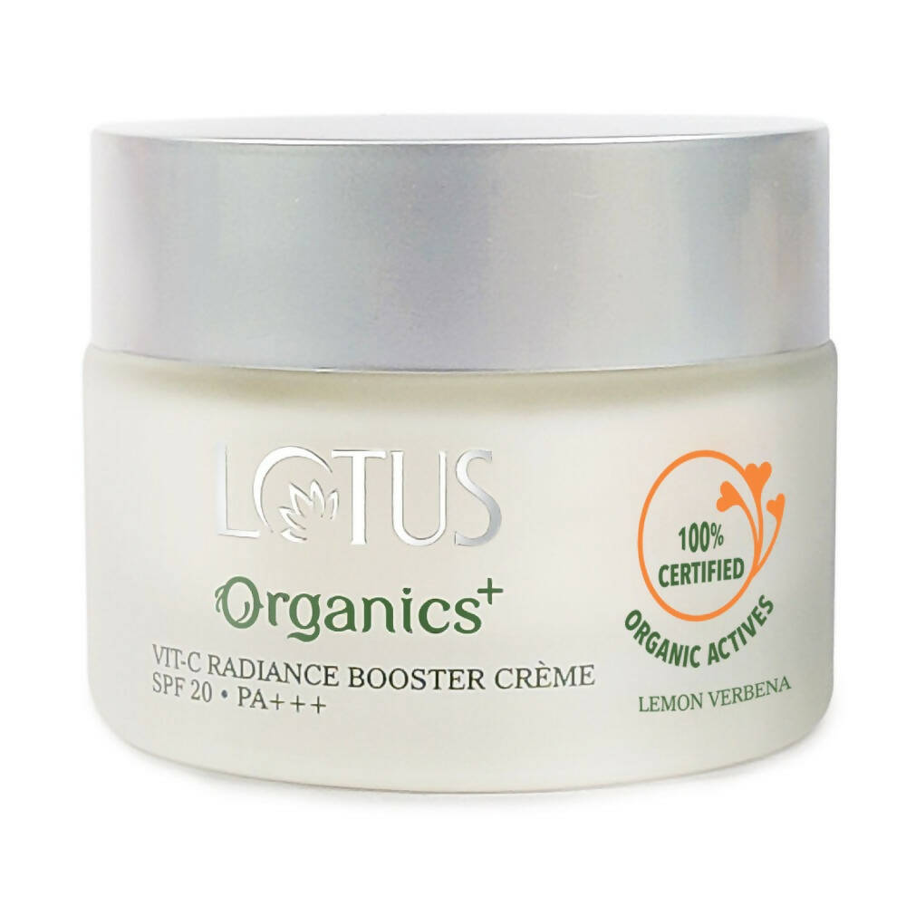 Lotus Organics+ Vit-C Radiance Booster Crème SPF 20 PA+++ - Lemon Verbena
