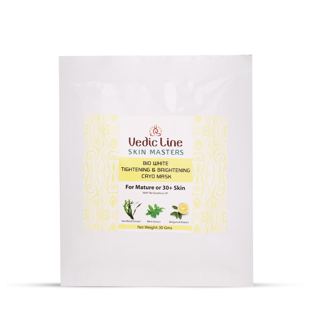 Vedic Line Skin Masters Bio White Cryo Mask For Mature Skin - 30 ML