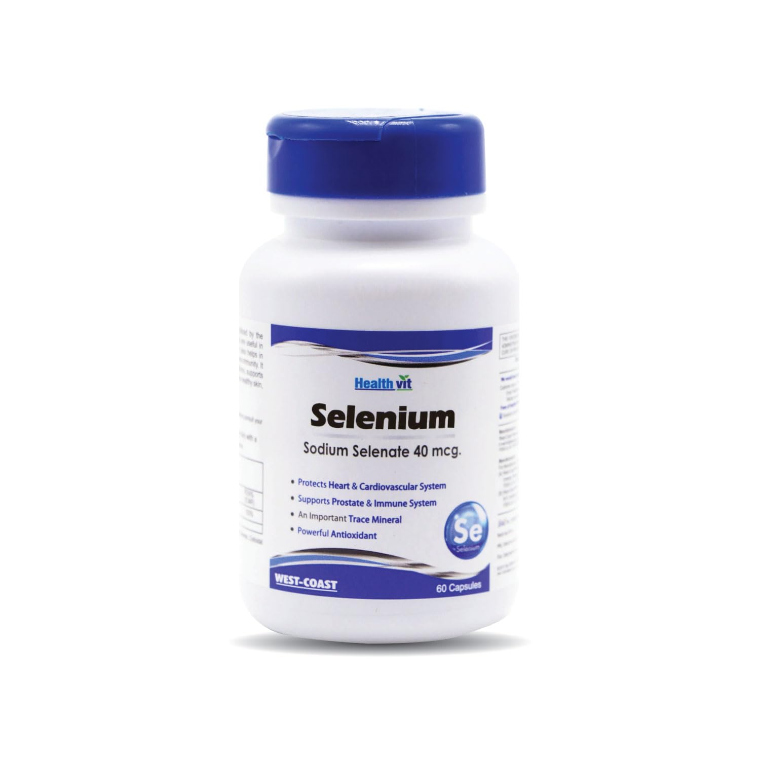 Healthvit Selenium 400 MCG Capsules - 60 Capsules