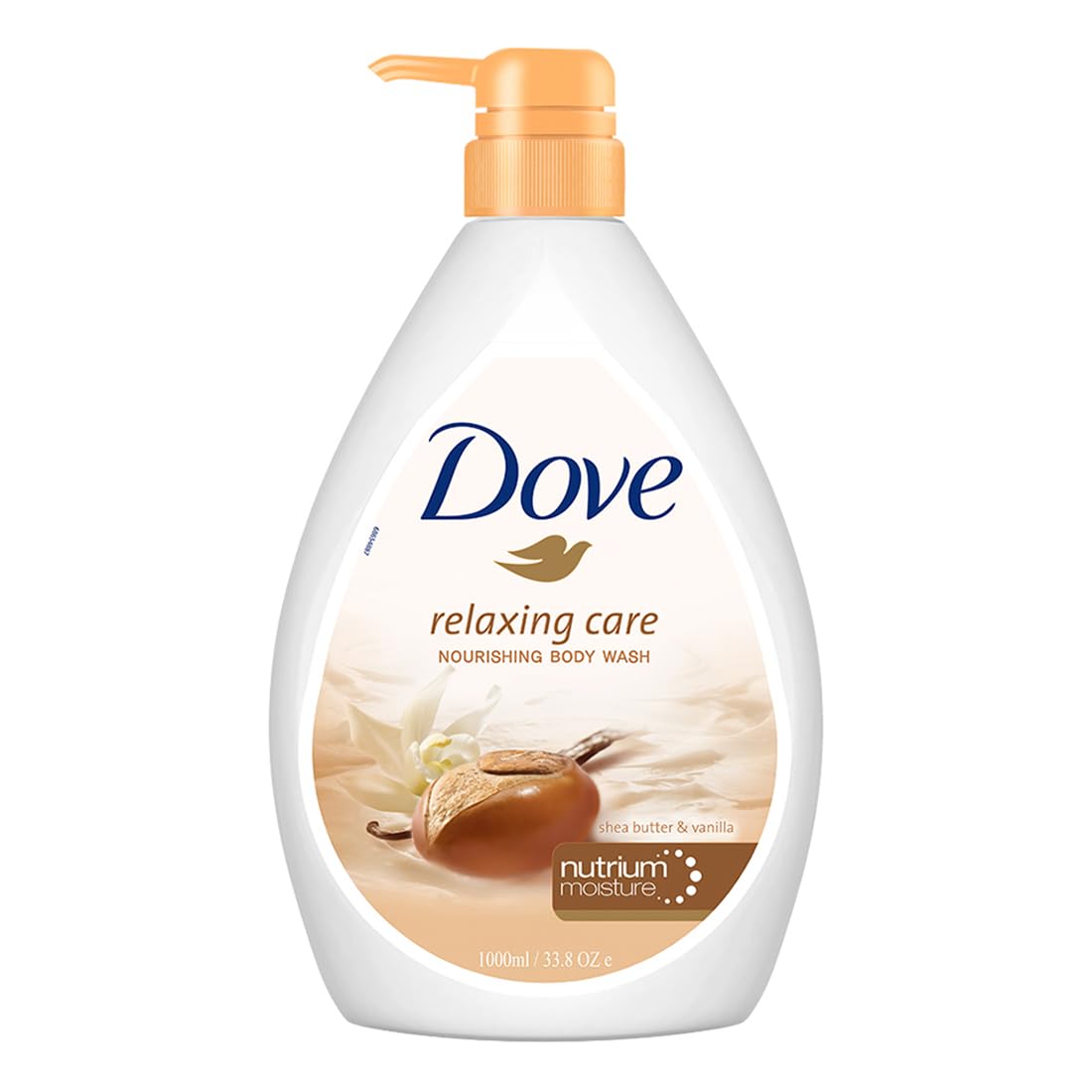 Dove Relaxing Shea Butter Body Wash with Vanilla - 1 L