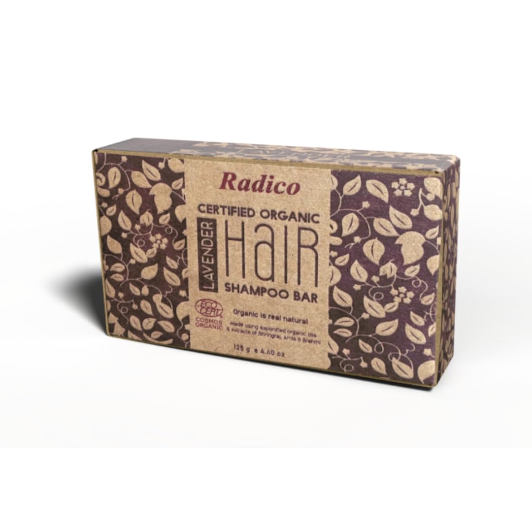 Radico Organic Lavender Shampoo Bar - 125 GM