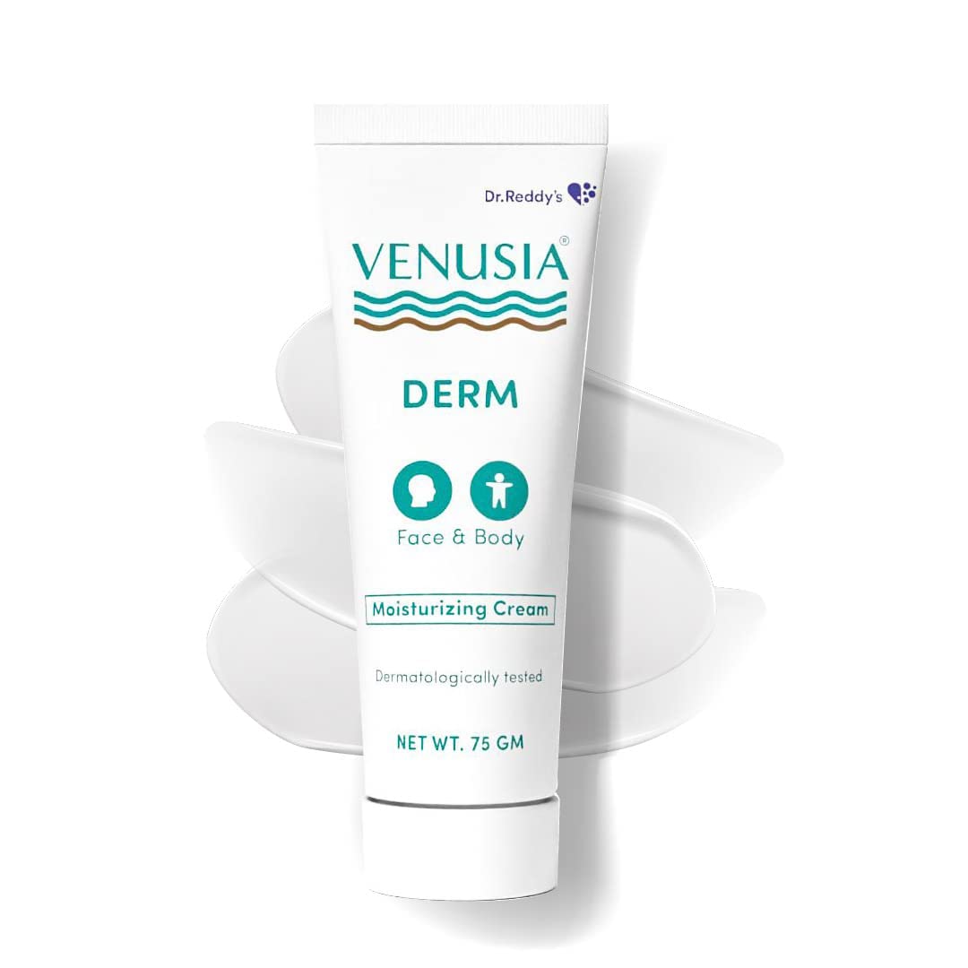 Venusia Derm Face & Body Moisturizing Cream - 75 GM