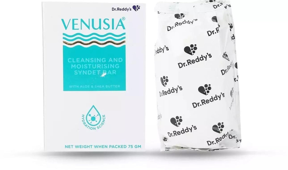 Venusia Cleansing & Moisturising Syndet Bathing Bar - 75 GM
