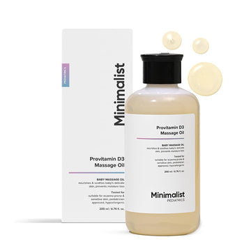 Minimalist Provitamin D3 Baby Massage Oil - 200 ML