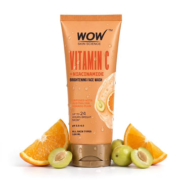 Wow Skin Science Brightening Vitamin C Face Wash - 100 ML