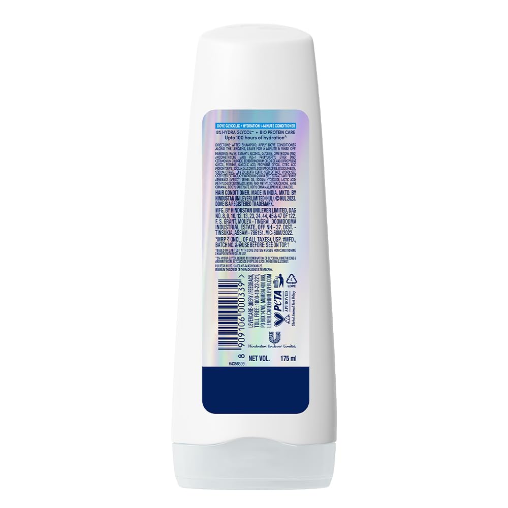 Dove Glycolic + Hydration Floral Conditioner - 175 ML