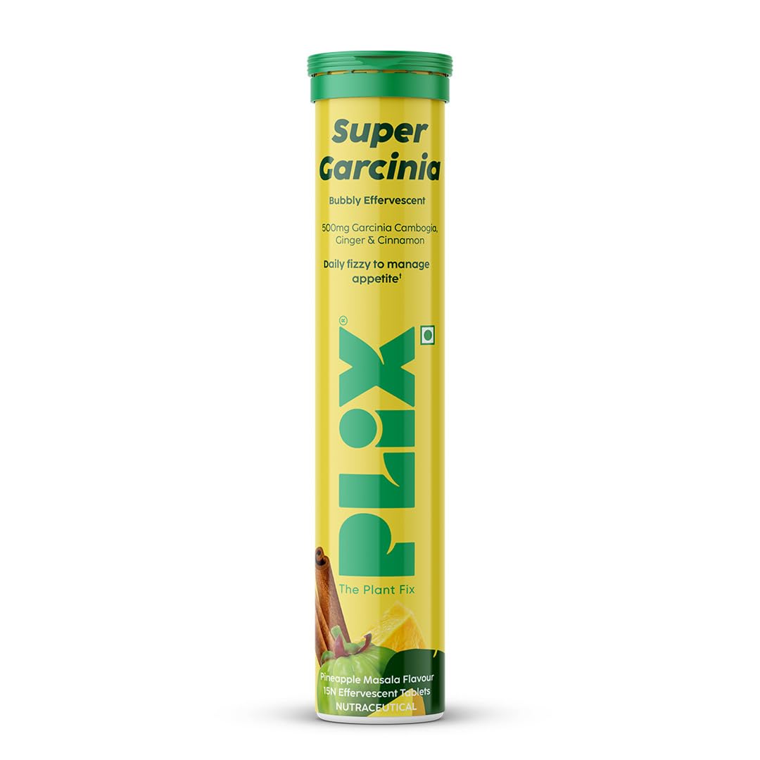 Plix The Plant Fix Super Carcinia Ginger Cinnamon Tablets - 15 Tabs
