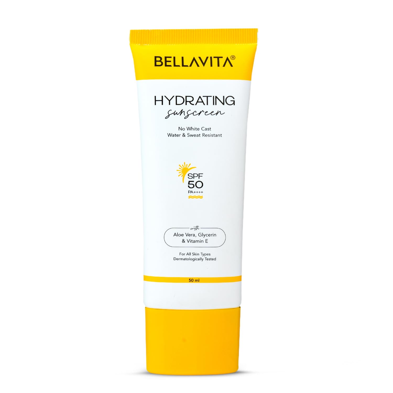 Bella Vita Water Based Hydrating Sunscreen SPF 50 Pa+++ - 50 ML