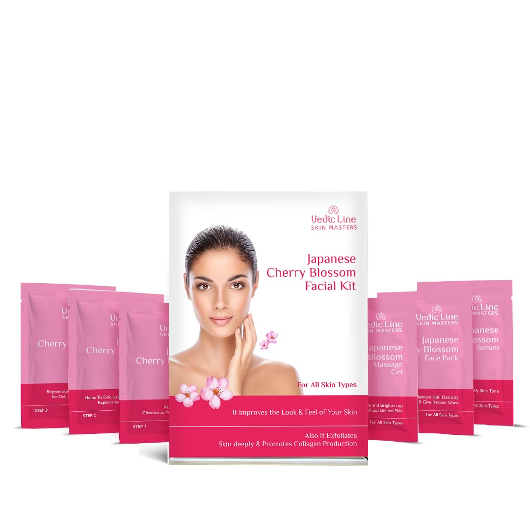 Vedic Line Japanese Cherry Blossom Facial Kit