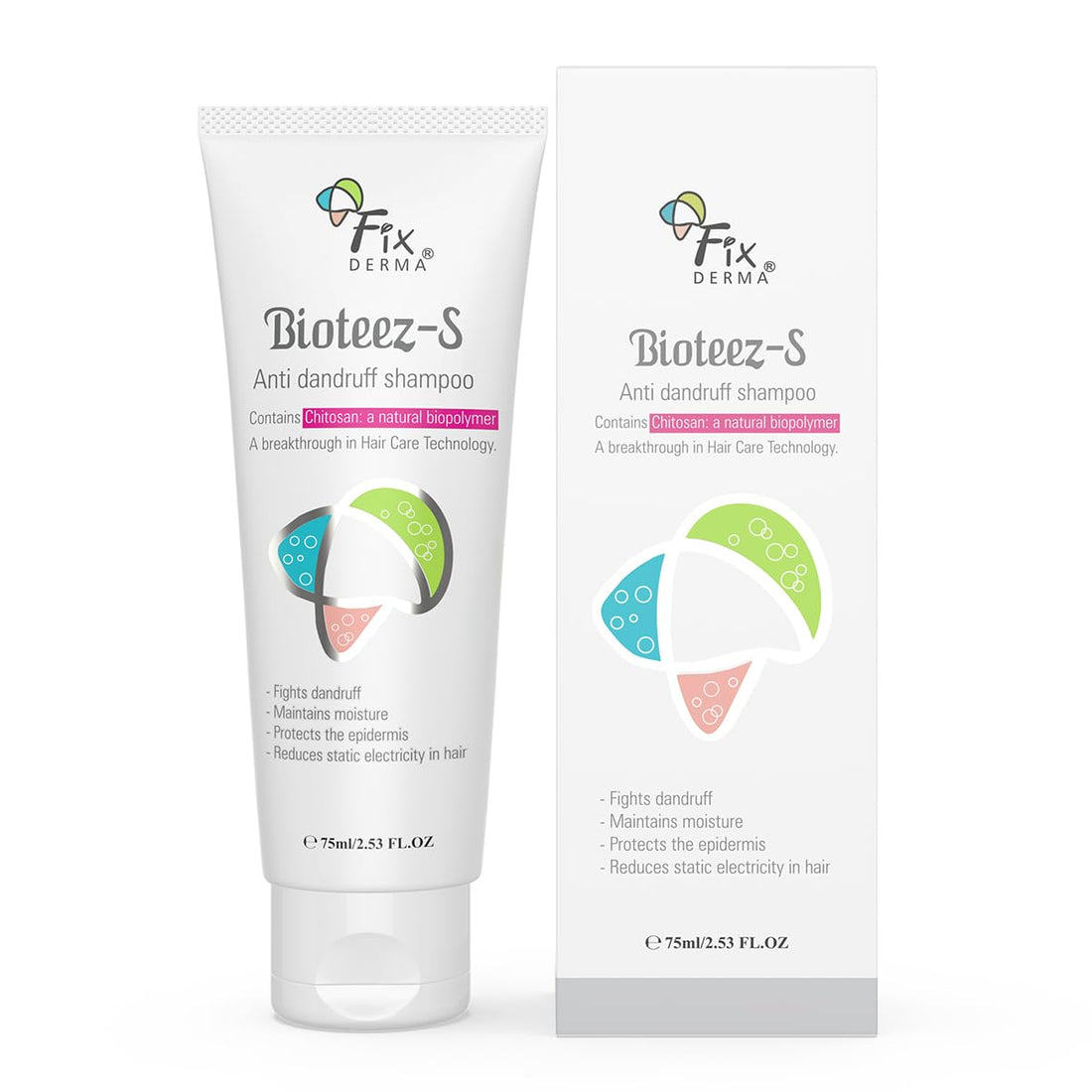 Fixderma Bioteez-S Anti Dandruff Shampoo - 75 ML