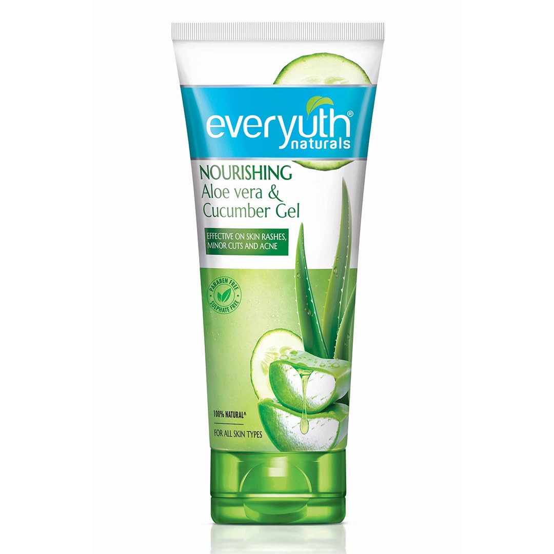 Everyuth Naturals Aloe Vera & Cucumber Gel - 150 GM