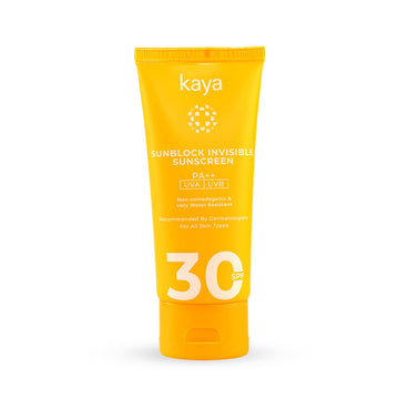Kaya Sunblock Invisible Sunscreen SPF 30 PA++ - 50 GM