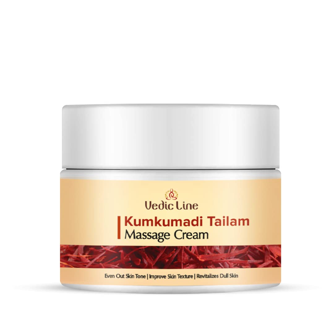 Vedic Line Kumkumadi Tailam Massage Cream - 100 ML