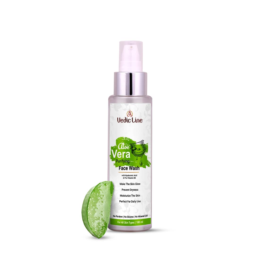 Vedic Line Aloe Vera Purifying Face Wash - 100 ML