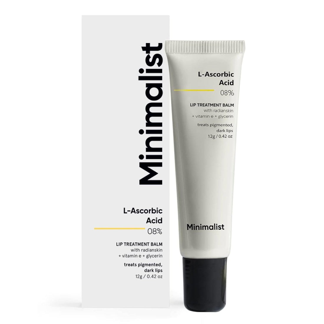 Minimalist 8% L-Ascorbic Acid Lip Treatment Balm - 12 GM