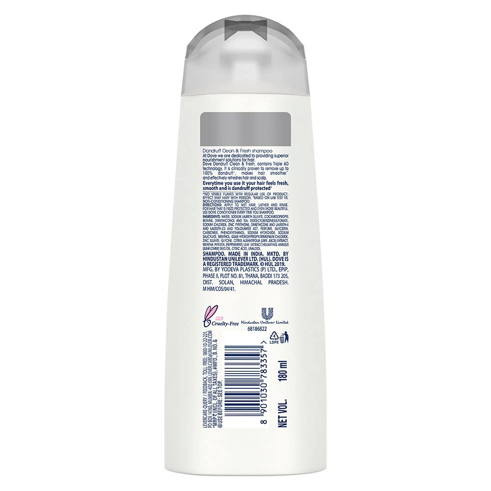 Dove Dandruff Clean & Fresh Shampoo