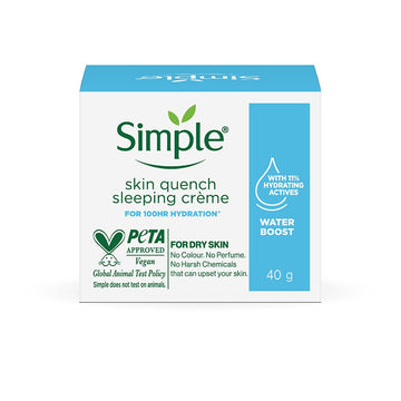 Simple Skin Quench Sleeping Cream - 40 GM