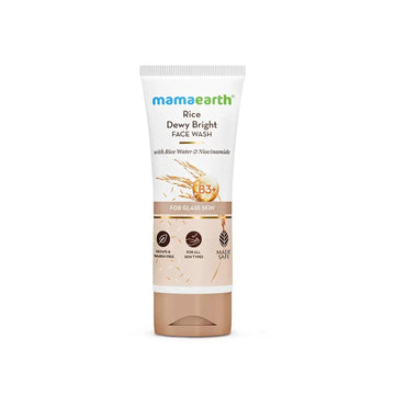 Mamaearth Rice Face Wash With Rice Water & Niacinamide