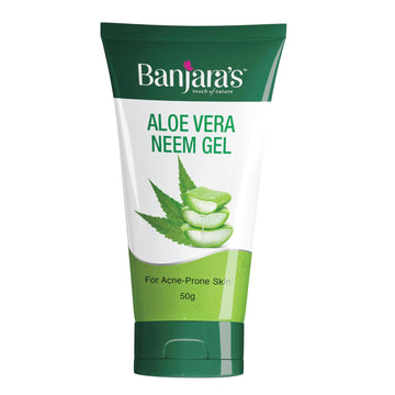 Banjaras Aloe Vera Neem Gel - 50 GM