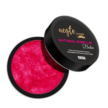 Aegte Men Natural Pink Lip Balm - 10 GM