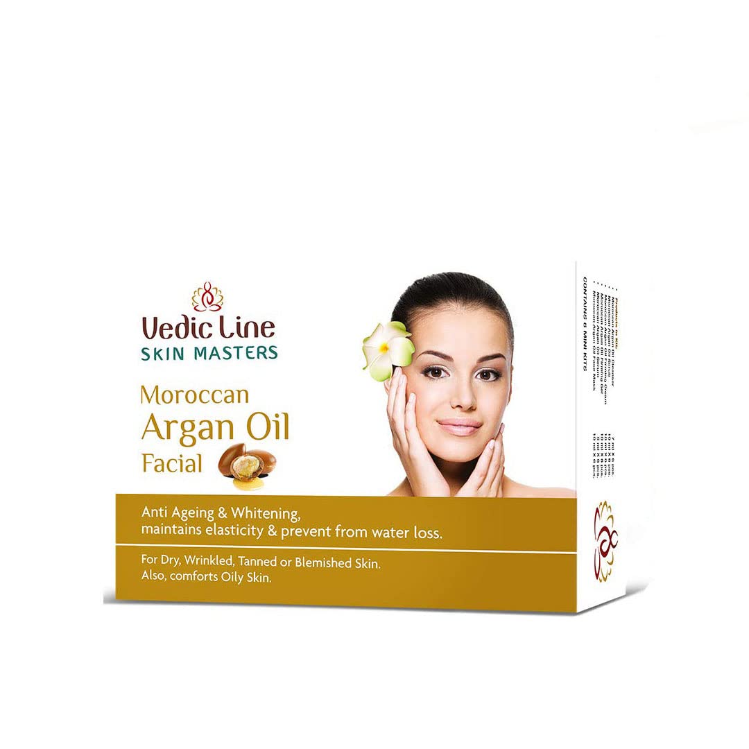 Vedic Line Moroccan Argan Oil Facial Kit - 300 GM