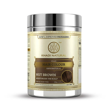 Khadi Natural Hair Color Nut Brown - 150 GM