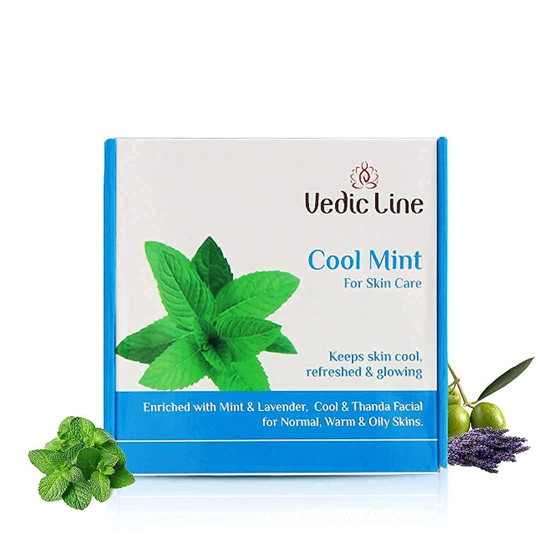 Vedic Line Cool Mint Facial Kit - 400 ML