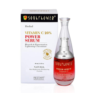 Soulflower 20% Vitamin C Face Serum - 40 ML