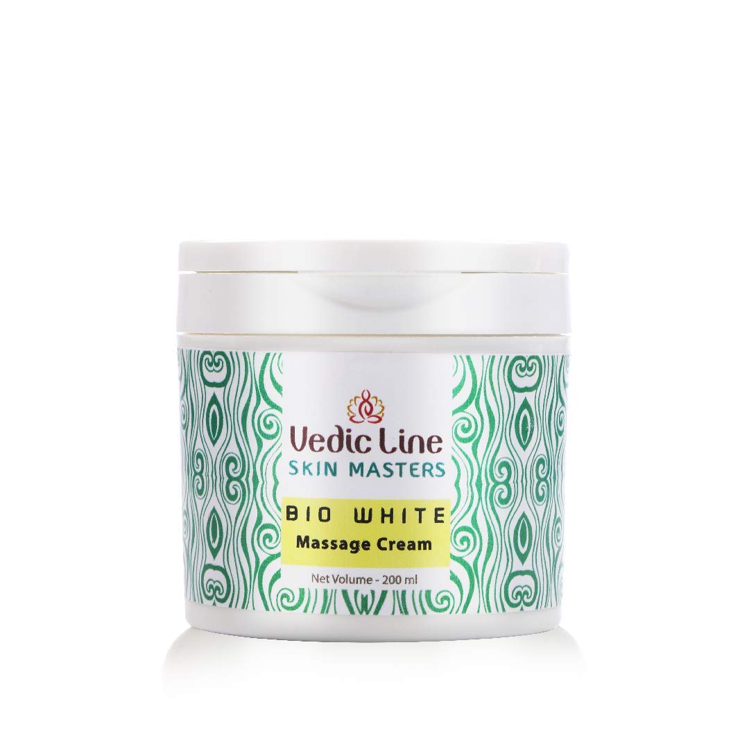 Vedic Line Skin Masters Bio White Massage Cream - 200 ML
