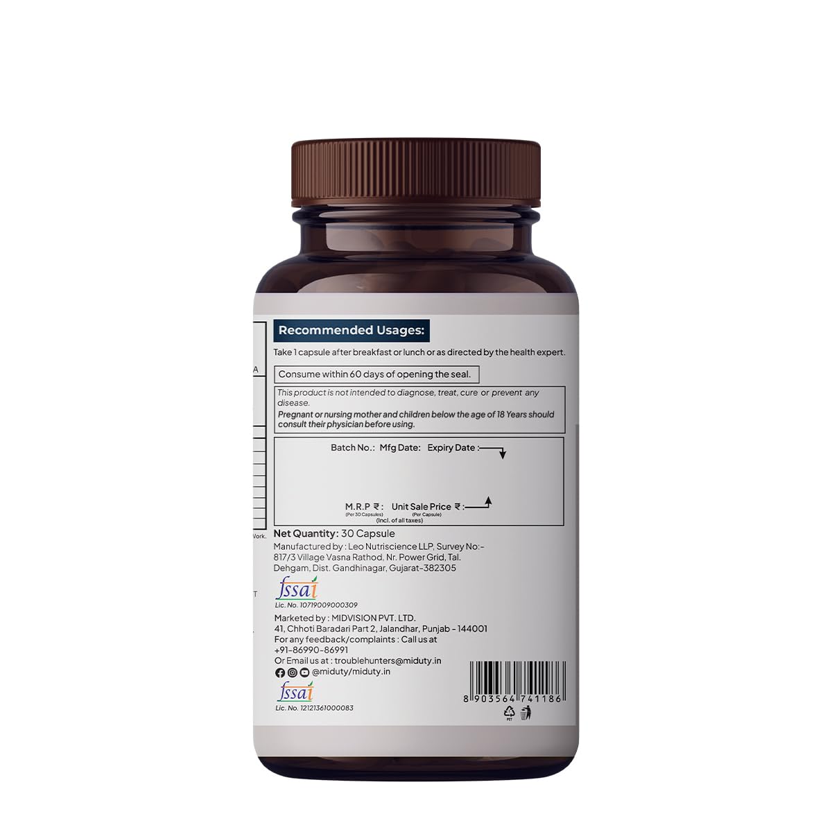 Miduty Vitamin ADK Capsules