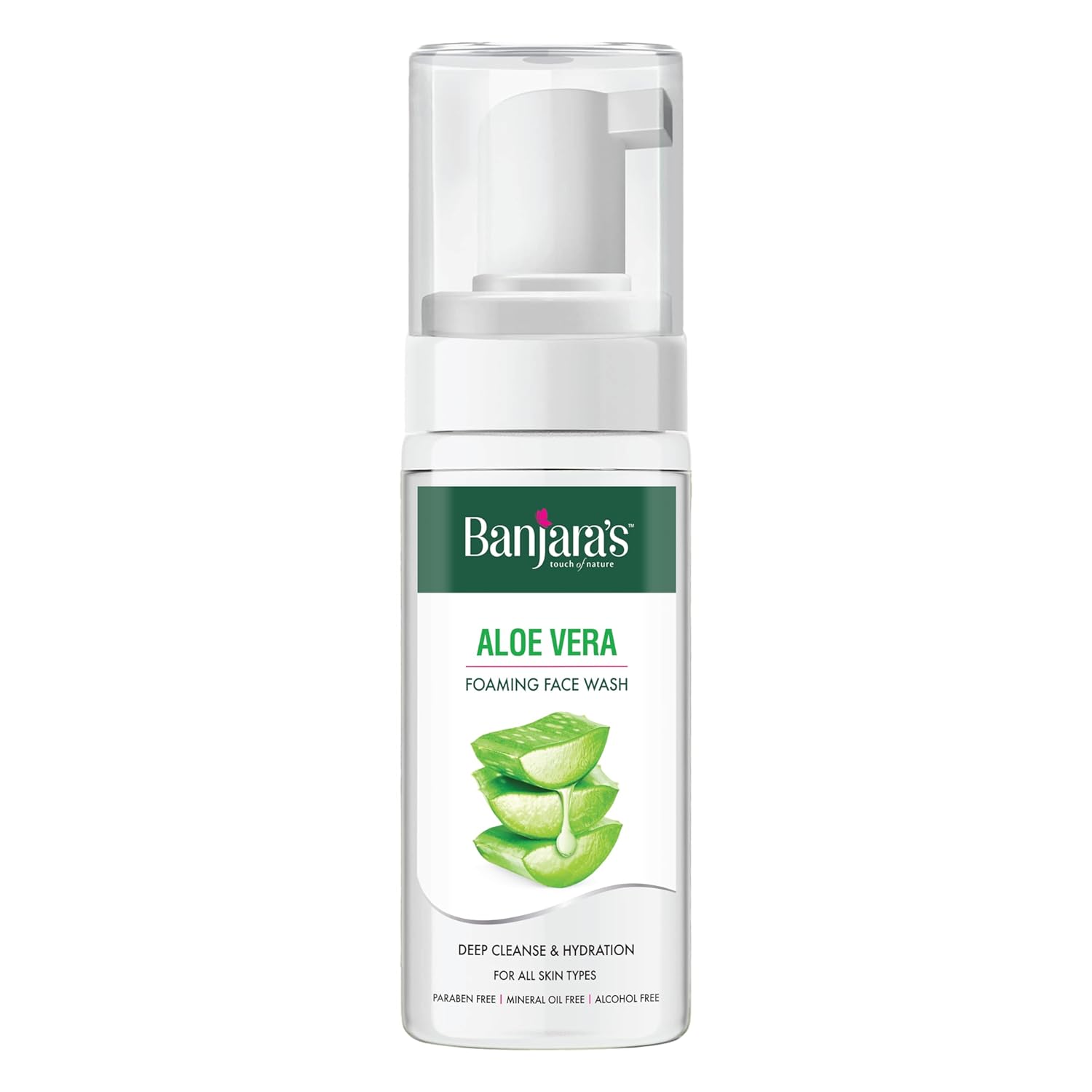 Banjaras Aloe Vera Foaming Face Wash - 150 ML