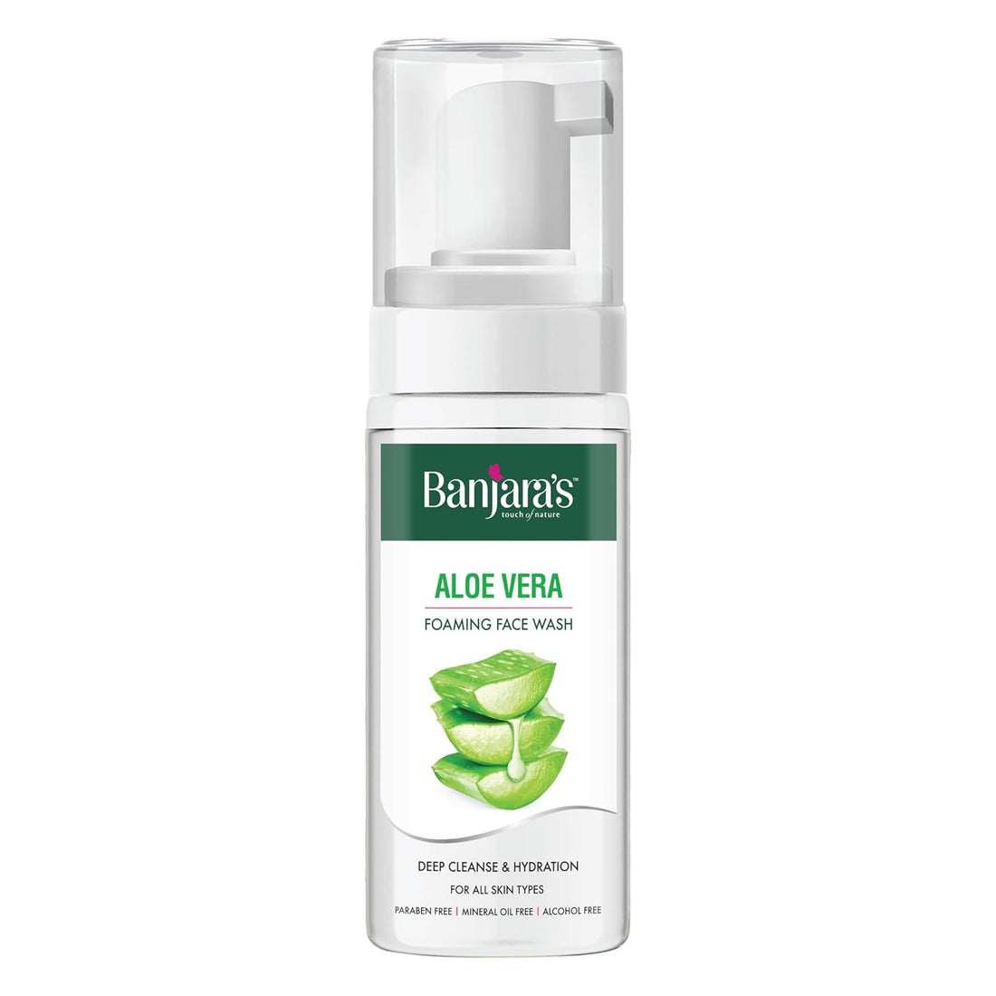 Banjaras Aloe Vera Foaming Face Wash - 150 ML