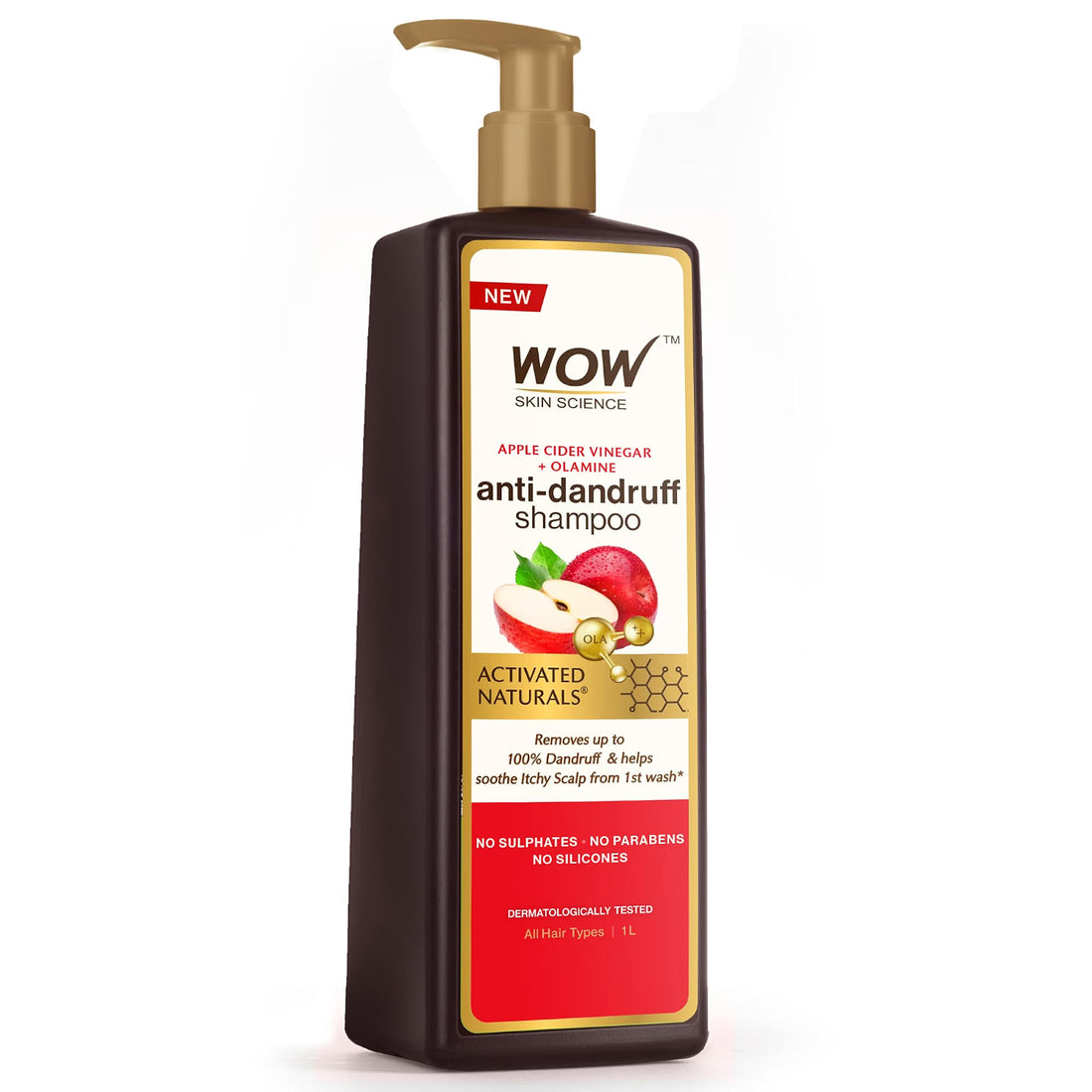 Wow Skin Science Apple Cider Vinegar Shampoo