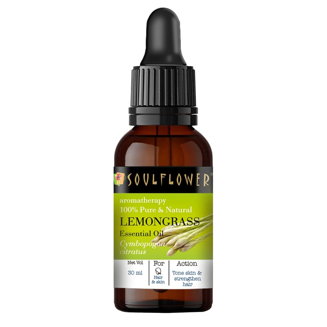 Soulflower Lemongrass Essential Oil