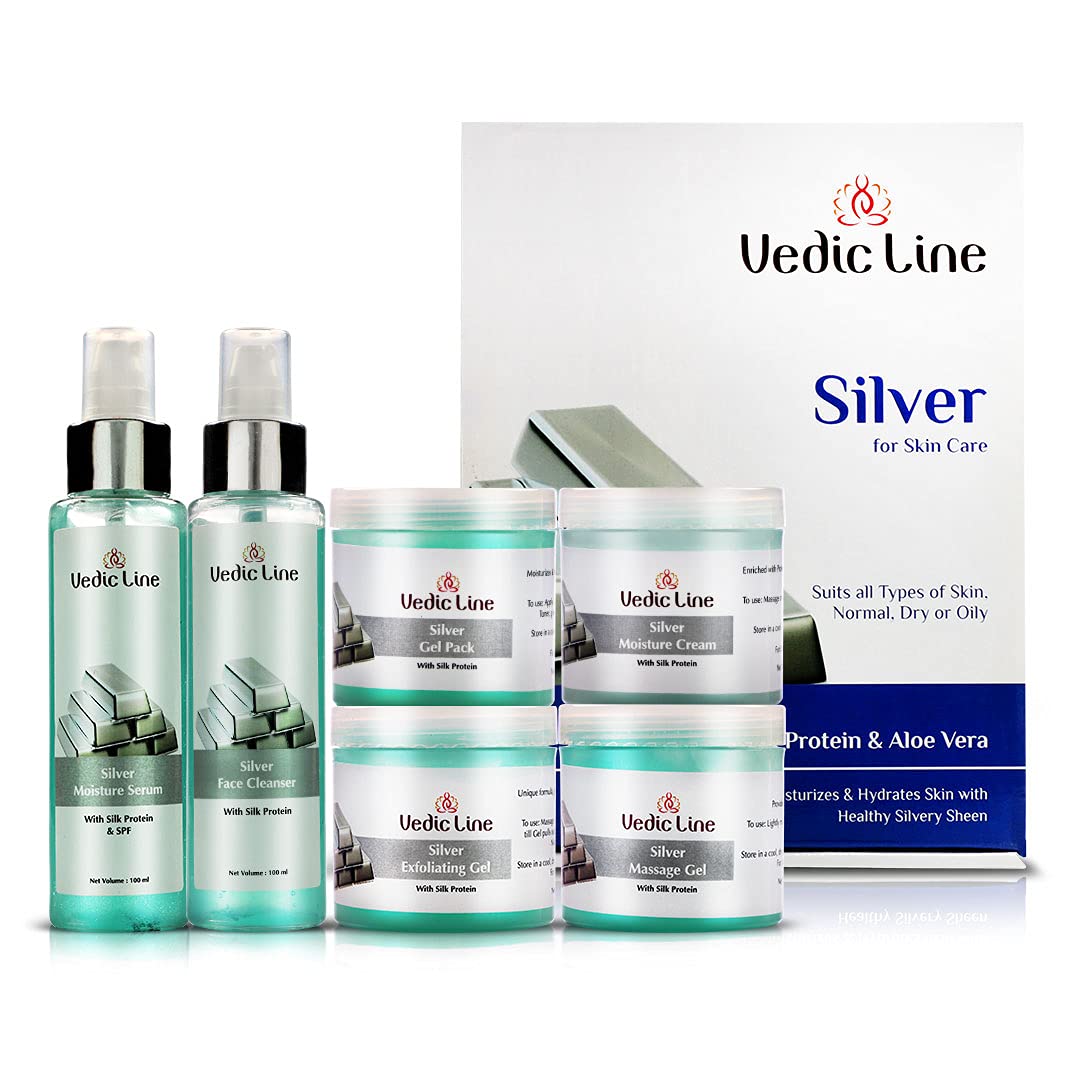 Vedic Line Silver Facial Kit - 600 ML