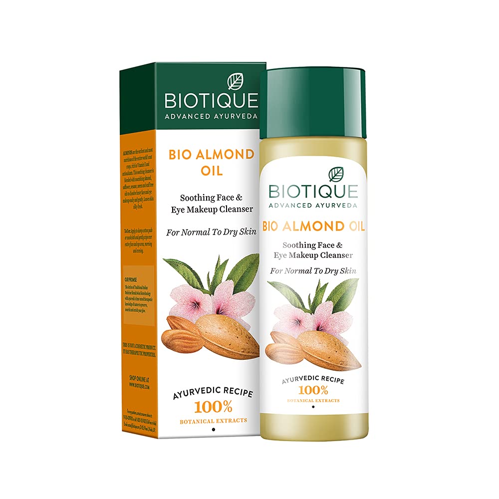 Biotique Almond Oil Deep Cleanse Purifying Cleansing Oil - 120 ML